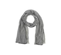 Camel Active Schal mit Ausfransungen aus reiner Baumwolle Herren Marine Größe 1