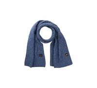 camel active Herren Schal aus reiner Baumwolle Tintenblau, menswear-OS