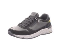 camel active Herren-Schnürhalbschuh Schwarz-Grau 42