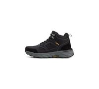 camel active Herren Schnürschuh mit Gripsohle Schwarz, menswear-46