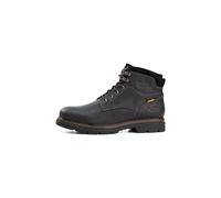 Winterboots CAMEL ACTIVE, Herren, Gr. 44, schwarz, Leder, Schuhe, Schnürstiefel mit Profilsohle und Warmfutter (19064738-44) schwarz