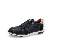 camel active Herren Schnürschuhe aus echtem Leder Blau, menswear-46