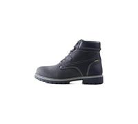 camel active Herren Schnürschuhe aus echtem Leder Schwarz, menswear-43