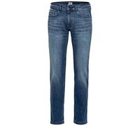 Camel Active Herren Slim Fit Jeans Hose Madison Jeans ,Dunkelblau mit Wascheffekten (Indigo),35W / 32L