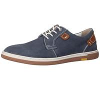 Schnürschuh CAMEL ACTIVE, Herren, Gr. 45, blau, Nubukleder, casual, Schuhe, Hybrid Sneaker, Business Schuh, Sneaker mit Lederfutter (46401463-45) blau