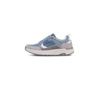 camel active Herren Sneaker aus Leder Textil Mix Hellblau, menswear-43