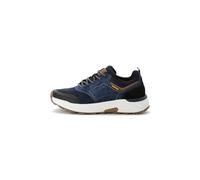 camel active Herren Sneaker aus Nubukleder und Textil Blau, menswear-44