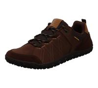 camel active Herren Sneaker, Barfußschuh in Braun aus Echtleder, flexibel mit Wechselfußbett. braun Gr. 45