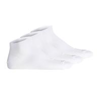 camel active Herren Sneakersocken, 3er Pack - Basic Socken, Bio-Baumwolle Weiß 39-42
