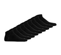 camel active Herren Sneakersocken, 9er Pack - Basic Socken, Bio-Baumwolle Schwarz 39-42