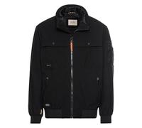 camel active Herren Softshell Blouson mit einrollbarer Kapuze Schwarz, menswear-50