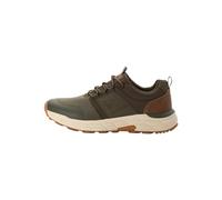 camel active Herren Sportlicher Sneaker mit Lederbesatz Khaki - Braun, menswear-42