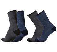 camel active Herren Sportsocke 4er Pack mit Plüschsohle dark navy, Farben:ind/ant, SockSizes:43-46