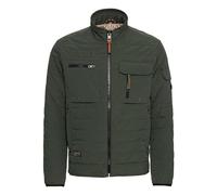 camel active Herren Stepp-Blouson mit Stehkragen Grün, menswear-52
