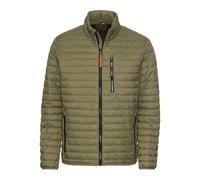 camel active Herren Steppblouson mit Stehkragen Dunkelgrün, menswear-56