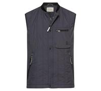 camel active Herren Steppweste mit Stehkragen Dunkelblau, menswear-M