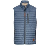 camel active Herren Steppweste mit Stehkragen Elemental Blau menswear-58