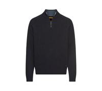 camel active Herren Strick-Troyer aus Reiner Lammwolle Navyblau, Menswear-L