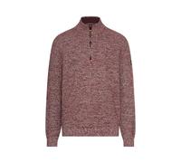 Camel Active Herren Strick-Troyer mit melierter Struktur Bernsteinrot Menswear-M