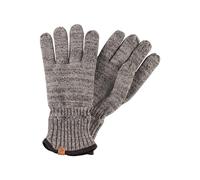 camel active Herren Strickhandschuhe mit warmen Futter Grau, menswear-M