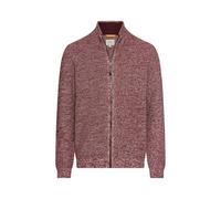 camel active Herren Strickjacke aus einem Soften Baumwollmix Bernsteinrot, menswear-4XL