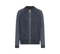 camel active Herren Strickjacke im Bomberstil Tintenblau, menswear-3XL