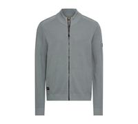 camel active Herren Strickjacke mit Stehkragen Blau, menswear-3XL