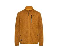 camel active Herren Strickjacke mit Stehkragen Gelb, Menswear-L