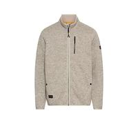 camel active Herren Strickjacke mit Stehkragen Hafer, menswear-3XL