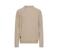camel active Herren Strickpullover mit Rundhalsausschnitt Beige, Menswear-M