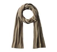 camel active - Strickschal aus Organic Cotton - Farbe - olive brown - Größe - OS