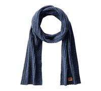 Camel Active Herren Strickschal mit Merinowolle Night Blue OS