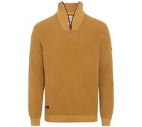 camel active Herren Stricktroyer aus Organic Cotton Beige, Menswear-XL
