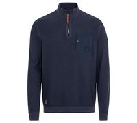 camel active Herren Stricktroyer aus zertifiziertem Organic Cotton Dunkelblau, menswear-3XL