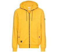 camel active Herren Sweatjacke aus einem Organic Cotton Mix Gelb Menswear-XXL