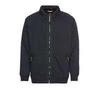 camel active Herren Sweatjacke mit einrollbarer Kapuze Dunkelblau menswear-3XL