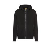 camel active Herren Sweatjacke mit Kapuze Schwarz, Menswear-XXL
