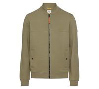 camel active Herren Sweatjacke mit Stehkragen Dunkelgrün, menswear-4XL
