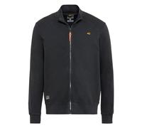 camel active Herren Sweatjacke mit Stehkragen Schwarz, Menswear-S