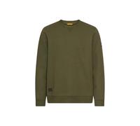 camel active Herren Sweatshirt aus Baumwollmix Waldgrün, Menswear-XL