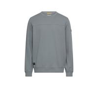 Sweater CAMEL ACTIVE, Damen, Gr. XL, stormy blau, Sweatware, Obermaterial: 100% Baumwolle, unifarben, normal hüftbedeckend, Rundhals, Sweatshirts Sweater (76641151-XL) stormy blau