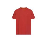 camel active Herren T-Shirt mit 4-Wege-Stretch | fleXXXactive© Kurzarmshirt mit geripptem Kragen im Regular Fit - atmungsaktiv und antibakteriell - pflegeleicht