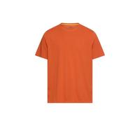 camel active Herren T-Shirt mit 4-Wege-Stretch | fleXXXactive© Kurzarmshirt mit geripptem Kragen im Regular Fit - atmungsaktiv und antibakteriell - pflegeleicht