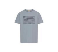 camel active T-Shirt Herren Regular Fit Kurzarm Mikrofaser grau, XXL