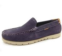 camel active Herren Talus Mokassin, Navy Blue, 43 EU