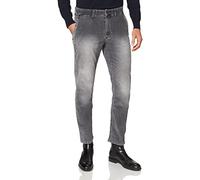 Camel Active Herren Tapered Fit Toronto Chino Hose, Asphalt, 34W / 34L EU