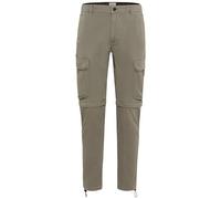camel active Herren Tapered Fit Zip-Off Cargohose Khaki, menswear-36/34