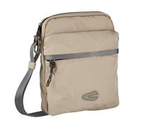 Umhängetasche CAMEL ACTIVE "Terra" Gr. B/H/T: 18 cm x 22 cm x 6 cm, beige Damen Taschen Umhängetaschen Kleine Umhängetasche aus recyceltem Nylon und aufgesetzter Tasche (81267209-0)