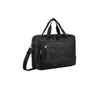 Camel Active Business-Tasche Traces – Herren, gepolstertes Laptopfach, Schwarz, Menswear-L