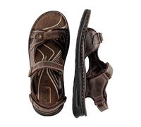 camel active Herren Trekkingsandale aus echtem Leder Braun, menswear-43